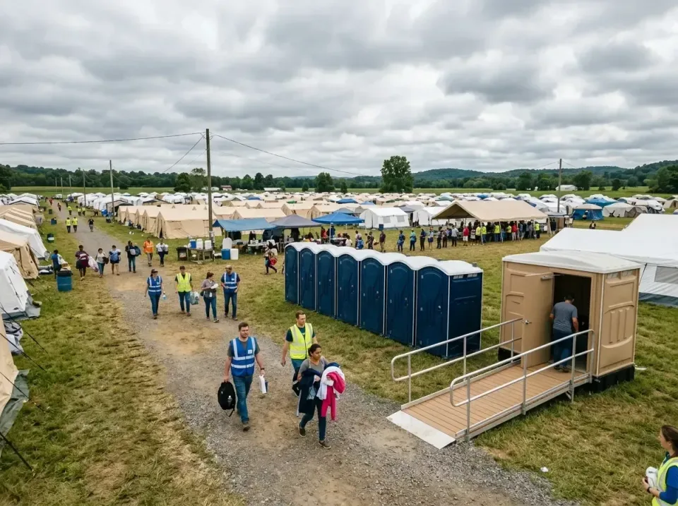 disaster-relief-camp-restrooms-010 — frequently asked questions, Dumpster & Portable Bathrooms Rental in Greenwood, MO